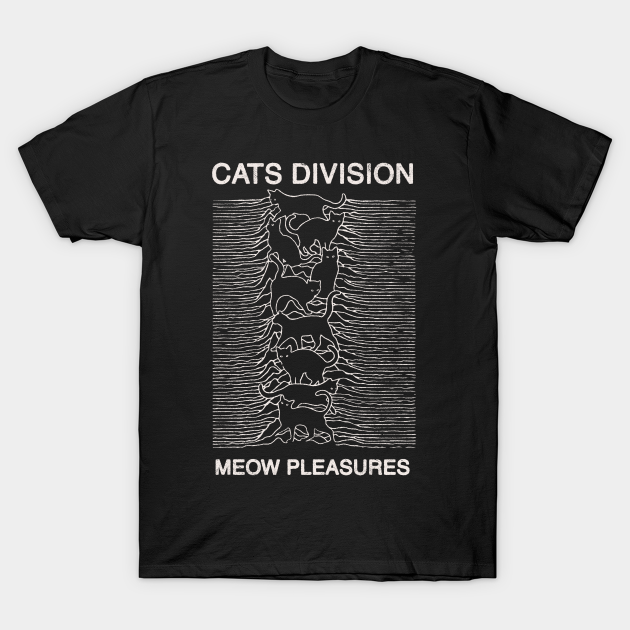 Cats Division Joy Division TShirt TeePublic